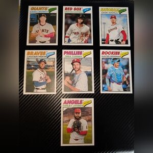 2026 Topps Heritage Baseball Lot Of 7 Misc Cards